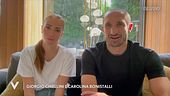Giorgio Chiellini e Carolina Bonistalli salutano Alena Seredova