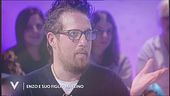 Enzo Iacchetti e suo figlio Martino