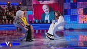 Vladimir Luxuria e la mamma Michela al "Maurizio Costanzo Show"