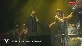 Gerry Scotti e Zucchero a San Siro