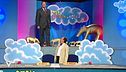 Gerry Scotti e Michelle Hunziker: da "Striscia la Notizia", 1999