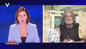 Bianca Berlinguer e Mauro Corona