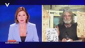 Bianca Berlinguer e Mauro Corona