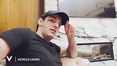 Max Biaggi: i saluti di Achille Lauro