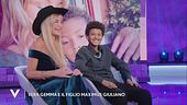Vera Gemma e il figlio Maximus Giuliano