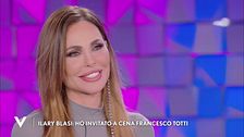 Ilary Blasi: "Ho invitato a cena Francesco Totti"
