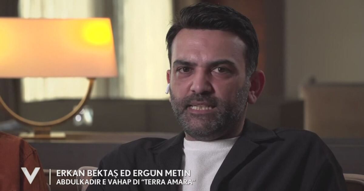 Verissimo: Ergun Metin e il personaggio di Vahap in 