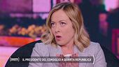 Giorgia Meloni sulle forze di opposizione