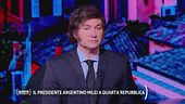 Intervista esclusiva al presidente dell'Argentina Javier Milei a Quarta Repubblica