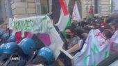 La manifestazione contro il governo Meloni di Roma