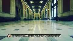 I sottopagati della Camera: "Noi, sfruttati in Parlamento"
