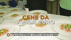 L'Italia delle differenze: le feste di lusso dei vip a Venezia