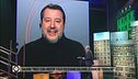 Matteo Salvini in diretta