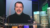 Matteo Salvini in diretta