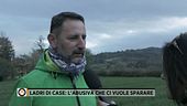 Ladri di case. l'abusiva che ci vuole sparare