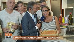 Il bar di Dritto e rovescio questa settimana a Padova