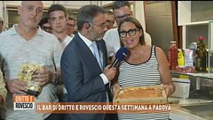 Il bar di Dritto e rovescio questa settimana a Padova