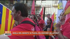 Quelli del reddito in piazza, ma cercano un lavoro?