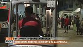 Emergenza sbarchi, in diretta da Lampedusa