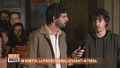 In diretta: la protesta degli studenti in tenda