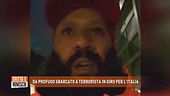 Da profugo sbarcato a terrorista in giro per l'Italia