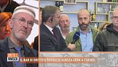 Il bar di Dritto e Rovescio questa sera a Torino