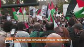 I pro Palestina in piazza giustificano i terroristi