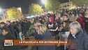 La fiaccolata per ricordare Giulia