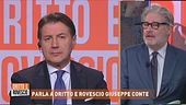 Parla a Dritto e rovescio Giuseppe Conte