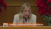 Il giorno della conferenza stampa del premier Meloni