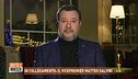 In collegamento il vicepremier Matteo Salvini