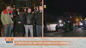 La protesta dei trattori, in diretta da Sanremo
