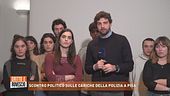 Da Bologna con alcuni studenti dell'università