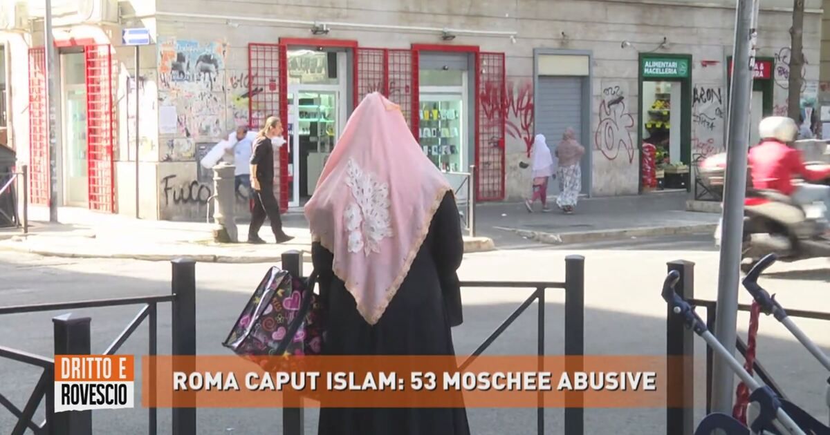 Dritto e rovescio: Roma Caput Islam: 53 moschee abusive Video ...