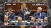 Gorgia Meloni difende una linea politica