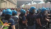 Due tumultuose manifestazioni a confronto
