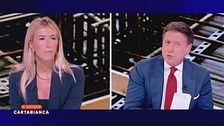 Giuseppe Conte e Annalisa Chirico ospiti a "E' sempre Cartabianca"