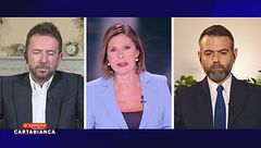 Andrea Scanzi, Francesco Borgonovo, Francesca Barra e Maria Rachele Ruiu ospiti a "E' sempre Cartabianca"