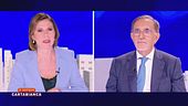 Bianca Berlinguer intervista Ignazio La Russa