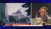 Elia Milani in collegamento da Sderot (Israele)