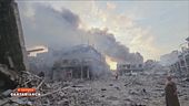 Gaza: le tragiche immagini del bombardamento
