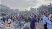 L'attacco nel campo profughi a Nord di Gaza