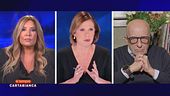 Il confronto tra Selvaggia Lucarelli e Alessandro Sallusti