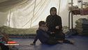 Le condizioni di un campo profughi a sud di Gaza