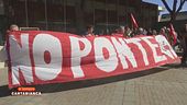Le proteste contro il Ponte sullo Stretto