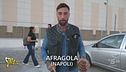 Vittorio Brumotti libera i parcheggi per disabili di Afragola