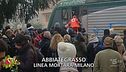 Abbiategrasso, capotreno aggredita: le immagini, con Capitan Ventosa