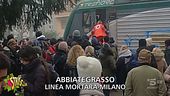 Abbiategrasso, capotreno aggredita: le immagini, con Capitan Ventosa
