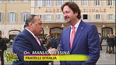 Che ci faceva al Senato Sergio Castellitto?