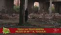 Varedo, visita nell'ex Snia, Rajae Bezzaz accolta a sassate